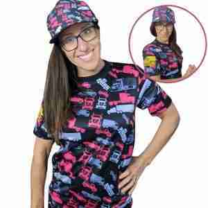 Hot Pink Trucker Camo® Unisex Shirt