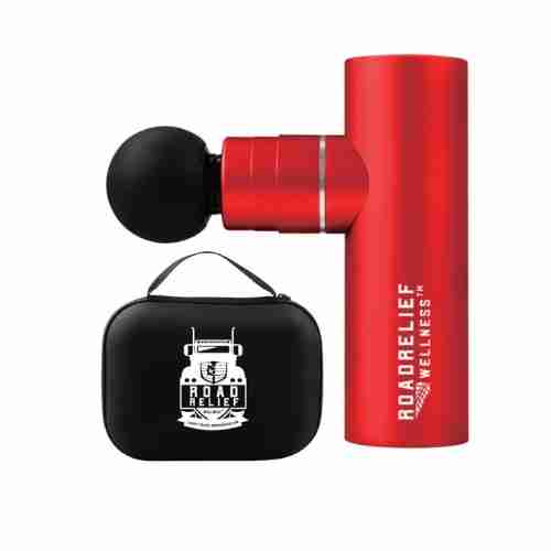 Road Relief Wellness Mini Travel Massage Gun Generation 2 - Red