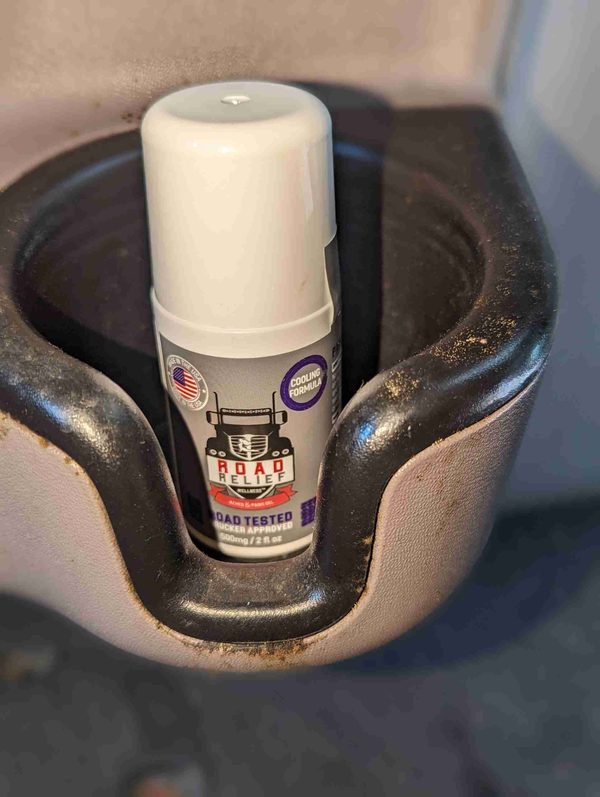 Road Relief Wellness™ Aches & Pains Cooling Roll-On Gel 2 fl. oz - Image 4