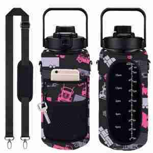 Trucker Camo® Hot Pink 64 oz Travel Water Bottle