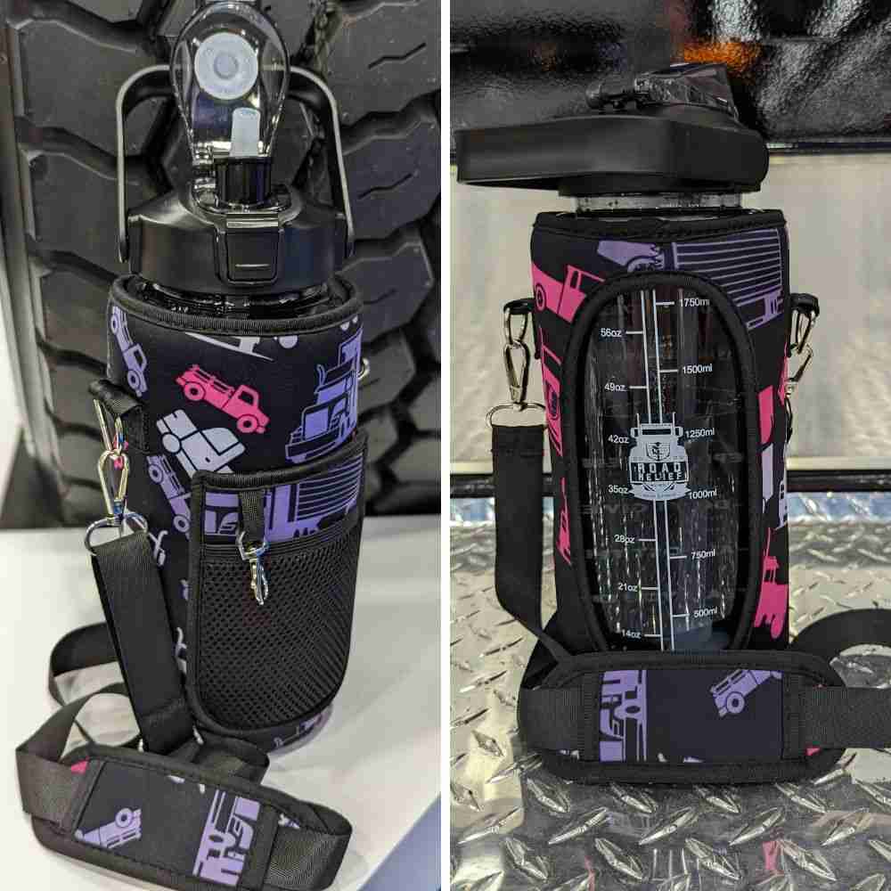 Trucker Camo® Hot Pink 64 oz Travel Water Bottle